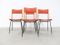 Italian Boomerang Chairs by Carlo Ratti, 1950s, Set of 4 15