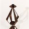 Spanish Sculptural Brutalist Candleholders attributed to Ferroarte, 1950, Set of 2 7