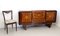 Italienisches Art Deco Sideboard aus Bruyèreholz & Ebonisierter Buche, 1940er 3