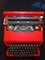 Máquina de escribir Valentine de Ettore Sottsass and Peter King para Olivetti, 1969, Imagen 6