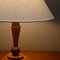 Art Deco Table Lamp in Burl Walnut, 1950s, Image 10
