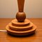 Art Deco Table Lamp in Burl Walnut, 1950s, Image 11