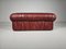 Vintage Piumino Sofa aus dunklem cognacfarbenem Leder von De Pas, Durbino und Lomazzi für Dalloca, 1970er 5