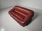 Vintage Piumino Sofa in Dark Cognac Leather attributed to De Pas, Durbino and Lomazzi for Dalloca, 1970s 4