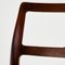Sillas de comedor modelo 79 de teca de Niels Otto Møller para JL Møbelfabrik. Juego de 6, Imagen 10