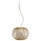 Lampe à Suspension Anwar T 45 Doré Mat par Stephen Burks pour Parachilna 1