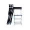 Celestina Foldable Chairs by Marco Zanuso for Zanotta, 1978, Set of 4 6