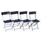 Celestina Foldable Chairs by Marco Zanuso for Zanotta, 1978, Set of 4 5