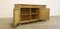 Danish Brutalist Light Oak Low Sideboard in the style of Henning Kjærnulf, 1970s 17