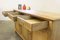 Danish Brutalist Light Oak Low Sideboard in the style of Henning Kjærnulf, 1970s 8