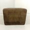 Brown Leather Pouf from de Sede, 1970s 8