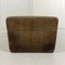 Brown Leather Pouf from de Sede, 1970s 10