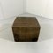 Brown Leather Pouf from de Sede, 1970s 11