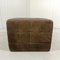 Brown Leather Pouf from de Sede, 1970s 7