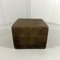 Brown Leather Pouf from de Sede, 1970s 3