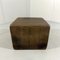 Brown Leather Pouf from de Sede, 1970s 4