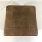 Brown Leather Pouf from de Sede, 1970s 5