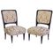 Handmade Italian Mahogany Chairs, 1960s, Set of 2 1