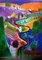 Affiche David Hockney Nichols Canyon 2