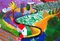 Affiche David Hockney Nichols Canyon 4