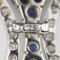 18k White Gold Cross with Sapphires and Diamonds, 2000s 6