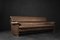 Mid-Century German Modern Brown Leather 4-Seater Sofa, 1970s 9
