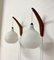 Wall Lights by Uno & Östen Kristiansson for Luxus, 1950s, Set of 2 1