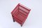 Postmodern Red Metal Storage Unit from Ikea, 1980s 4