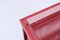 Postmodern Red Metal Storage Unit from Ikea, 1980s, Image 8