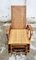 Italian Rattan and Wicker Chaise Longue, Italy, 1920s 7