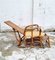 Italian Rattan and Wicker Chaise Longue, Italy, 1920s 3