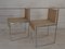 Set of Vintage Chairs in Natural Woven Wicker and Plastic by Piyo, 1990s 3