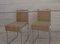 Set of Vintage Chairs in Natural Woven Wicker and Plastic by Piyo, 1990s 4