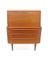 Secretaire in teak, Danimarca, anni '60, Immagine 1