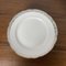 Flache Teller in Weiß & Gold von Villeroy & Boch, 1940er, 6er Set 2