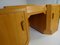 Anthroposophical Desk with Armrest Chair attributed to Felix Kayser, Set of 2, Image 7