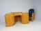 Anthroposophical Desk with Armrest Chair attributed to Felix Kayser, Set of 2, Image 3