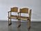 Sedie da cinema vintage in legno, Immagine 1