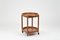 Danish Round Serving Trolley with Tray from Salin Møbler, 1960s, Image 3