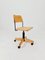 Bauhaus Swivel Office Chair in Wood from Giroflex, 1960s 9