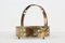 Art Deco Austrian Fruit Basket in Copper and Glass, 1920, Image 2