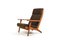 Poltrona Ge-290 con schienale alto di Hans J. Wegner per Getama, anni '50, Immagine 1