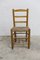 Charlotte Perriand zugeschriebene rustikale Stühle aus Eschenholz, 1960er, 2er Set 12