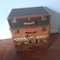 Valises Vintage en Cuir, 1970, Set de 6 1