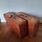 Valises Vintage en Cuir, 1970, Set de 6 14