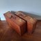 Valises Vintage en Cuir, 1970, Set de 6 10