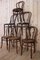 Sillas de bistró N ° 18 de madera curvada de Fischel, 1900. Juego de 6, Imagen 2