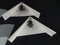 Minimalist Triangular Wall Lights, 1980s, Set of 2 6