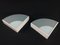 Minimalist Triangular Wall Lights, 1980s, Set of 2 1