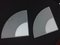 Minimalist Triangular Wall Lights, 1980s, Set of 2 5